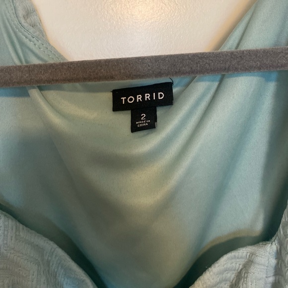 Torrid Mint Sweetheart Skater Dress - Picture 3 of 4